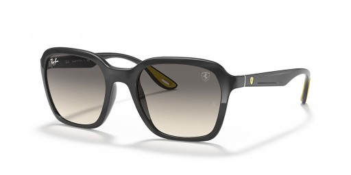 Ray-Ban RB4343M Scuderia Ferrari Collection M (52 - 20) with Grey lenses and Grey frame Sunglasses