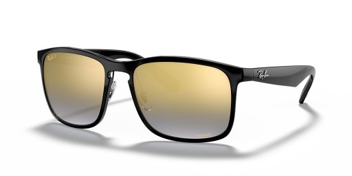 Ray-Ban RB4264 Chromance XL (58 - 18) with Blue lenses and Black frame Sunglasses