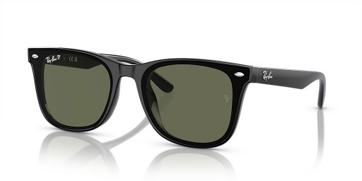 Ray-Ban RB4420 XL (65 - 18) with Green lenses and Black frame Sunglasses