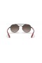 Ray-Ban RB3696M Scuderia Ferrari Collection S (51 - 20) with Grey lenses and Black frame Sunglasses