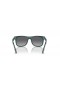 Ray-Ban RB9069S Justin Kids S (48 - 16) with Grey lenses and Green frame Sunglasses
