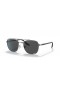 Ray-Ban RB3688 M (55 - 19) with Grey lenses and Silver frame Sunglasses