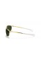 Ray-Ban RB3119M Olympian I Deluxe L (62 - 18) with Green lenses and Gold frame Sunglasses