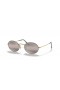 Ray-Ban RB3547 Oval Metal XL (54 - 21) with Grey lenses and Grey frame Sunglasses