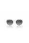 Ray-Ban RB9565S Jack Kids M (47 - 19) with Grey lenses and Gold frame Sunglasses