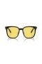 Ray-Ban RB4401D XXL (57 - 20) with Yellow lenses and Black frame Sunglasses