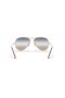 Ray-Ban RB3689 Bi-Gradient L (58 - 14) with Blue lenses and Gold frame Sunglasses