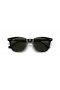 Ray-Ban RB2298 Hawkeye M (52 - 21) with Green lenses and Black frame Sunglasses