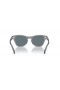 Ray-Ban RB0707S XL (53 - 21) with Blue lenses and Grey frame Sunglasses