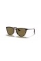 Ray-Ban RB9060S Erika Kids M (50 - 15) with Brown lenses and Tortoise frame Sunglasses