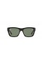 Ray-Ban RB4194 L (53 - 17) with Green lenses and Black frame Sunglasses