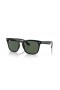 Ray-Ban RB4487 Steve M (54 - 18) with Green lenses and Black frame Sunglasses