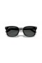 Ray-Ban RB4461D L (64 - 17) with Grey lenses and Black frame Sunglasses