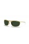 Ray-Ban RB3119M Olympian I Deluxe L (62 - 18) with Green lenses and Gold frame Sunglasses