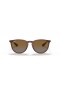 Ray-Ban RB4171 Erika Classic M (54 - 18) with Brown lenses and Brown frame Sunglasses