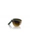 Ray-Ban RB2176 Clubmaster Folding L (51 - 21) with Brown lenses and Green frame Sunglasses