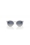 Ray-Ban RB9547S Round Kids S (44 - 19) with Grey lenses and Silver frame Sunglasses