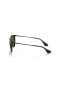 Ray-Ban RB4171 Erika Classic M (54 - 18) with Green lenses and Black frame Sunglasses