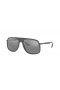 Ray-Ban RB4308M Scuderia Ferrari Collection XL (57 - 17) with Silver lenses and Grey frame Sunglasses