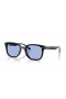 Ray-Ban RB4461D L (64 - 17) with Blue lenses and Black frame Sunglasses