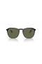 Ray-Ban RB2203F L (55 - 20) with Green lenses and Black frame Sunglasses
