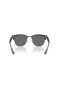 Ray-Ban RBR0504S Clubmaster Reverse S (51 - 21) with Grey lenses and Grey frame Sunglasses
