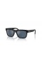 Ray-Ban RB9196S Kids Bio-Based M (49 - 17) with Blue lenses and Black frame Sunglasses
