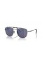 Ray-Ban RB8258 Frank II Titanium M (51 - 20) with Grey lenses and Silver frame Sunglasses