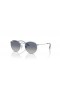 Ray-Ban RB9547S Round Kids S (44 - 19) with Grey lenses and Silver frame Sunglasses
