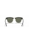 Ray-Ban RB3016 Clubmaster Classic M (49 - 21) with Green lenses and Black frame Sunglasses