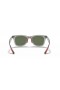 Ray-Ban RB8395M Scuderia Ferrari Collection L (52 - 20) with Green lenses and Black frame Sunglasses