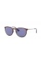 Ray-Ban RB3539 Erika Metal M (54 - 19) with Violet lenses and Tortoise frame Sunglasses