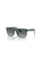 Ray-Ban RB9069S Justin Kids S (48 - 16) with Grey lenses and Green frame Sunglasses