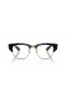 Ray-Ban RB0316S Mega Clubmaster Transitions® L (50 - 21) with Transparent lenses and Black frame Sunglasses