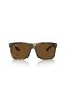 Ray-Ban RB4547 Boyfriend Two L (57 - 18) with Brown lenses and Tortoise frame Sunglasses
