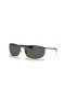 Ray-Ban RB3119M Olympian I Deluxe L (62 - 18) with Green lenses and Black frame Sunglasses