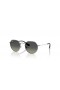 Ray-Ban RB9565S Jack Kids M (47 - 19) with Grey lenses and Silver frame Sunglasses