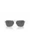 Ray-Ban RBR0102S Caravan Reverse XL (58 - 15) with Grey lenses and Silver frame Sunglasses