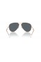 Ray-Ban RB3825 Old Aviator XXL (62 - 14) with Blue lenses and Pink frame Sunglasses