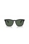 Ray-Ban RB4487 Steve M (54 - 18) with Green lenses and Black frame Sunglasses