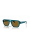 Ray-Ban RB4397 Corrigan Bio-Based M (54 - 20) with Brown lenses and Blue frame Sunglasses