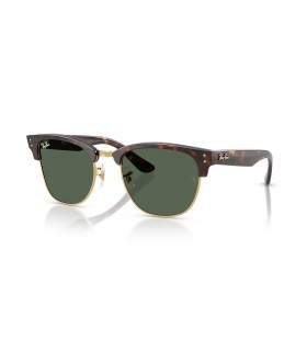 Ray-Ban RBR0504S Clubmaster Reverse L (54 - 21) with Green lenses and Tortoise frame Sunglasses