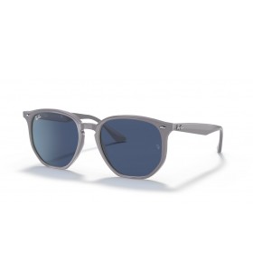 Ray-Ban RB4306F L (54 - 19) with Blue lenses and Grey frame Sunglasses