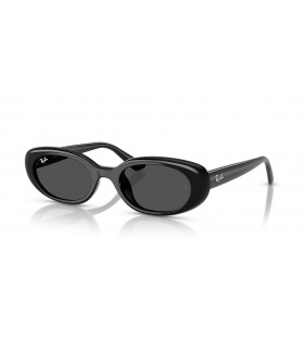 Ray-Ban RB4441D Bio-Based L (53 - 21) with Grey lenses and Black frame Sunglasses