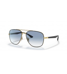 Ray-Ban RB3683 L (56 - 15) with Blue lenses and Black frame Sunglasses