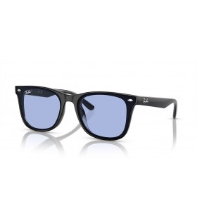 Ray-Ban RB4420 XL (65 - 18) with Blue lenses and Black frame Sunglasses