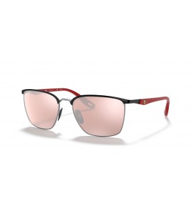 Ray-Ban RB3673M Scuderia Ferrari Collection M (56 - 17) with Silver lenses and Black frame Sunglasses