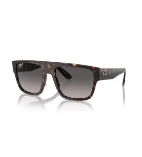 Ray-Ban RB0360S Drifter XL (57 - 20) with Grey lenses and Tortoise frame Sunglasses