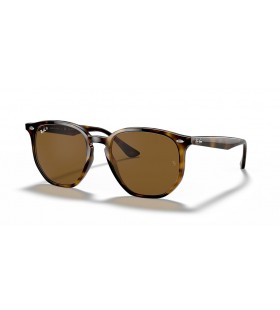 Ray-Ban RB4306F L (54 - 19) with Brown lenses and Tortoise frame Sunglasses