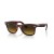 Ray-Ban RB2140 Original Wayfarer Bio-Based L (50 - 22) with Brown lenses and Red frame Sunglasses